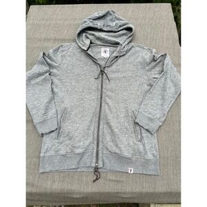 Cole Haan Pinch Maine Classic Grey Full Zip Hoodie XXL Cotton Sweatshirt